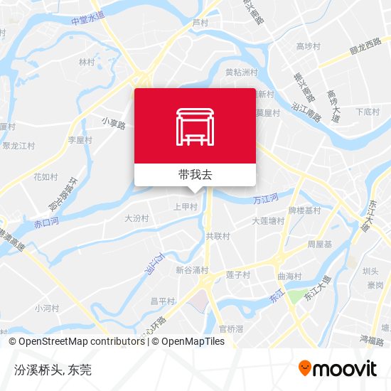 汾溪桥头地图