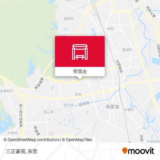 三正豪苑地图