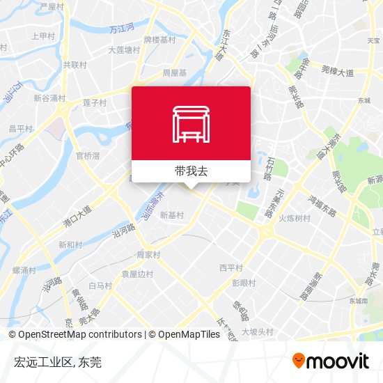 宏远工业区地图