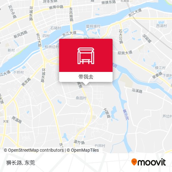 狮长路地图