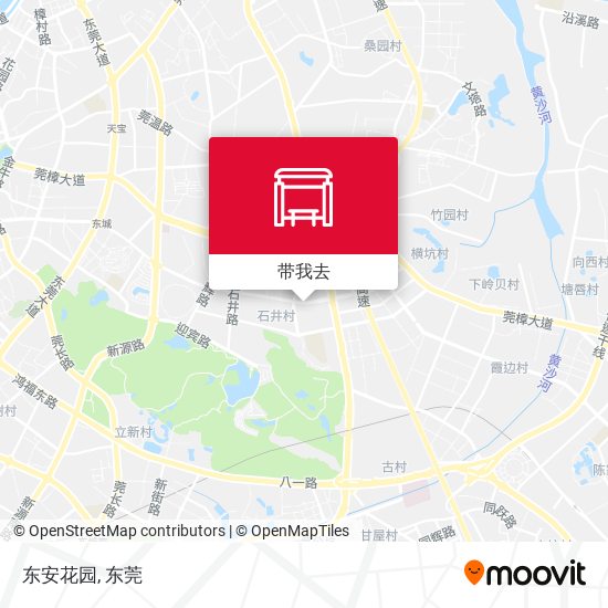 东安花园地图