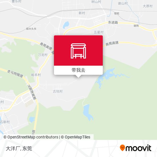 大洋厂地图