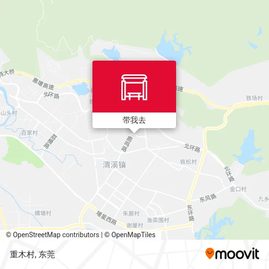 重木村地图