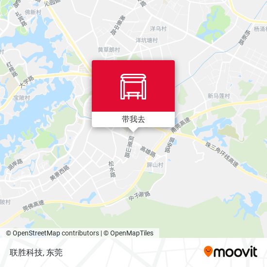 联胜科技地图