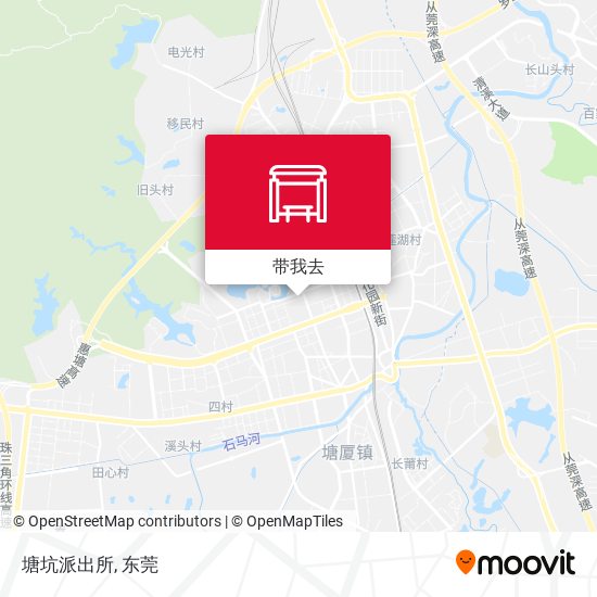 塘坑派出所地图