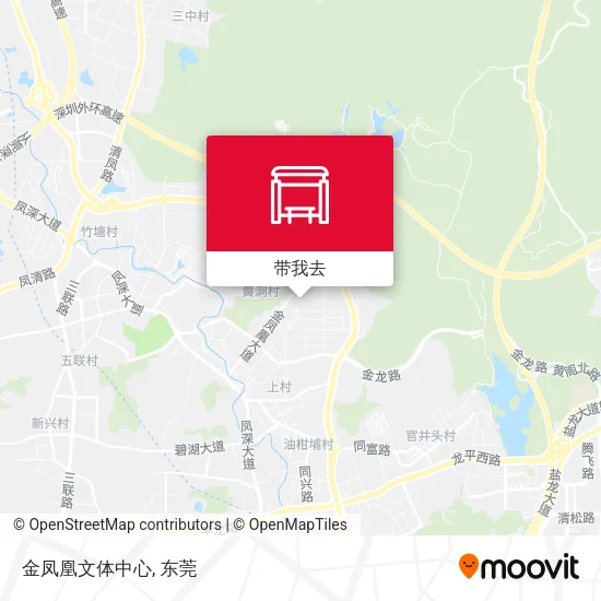 金凤凰文体中心地图