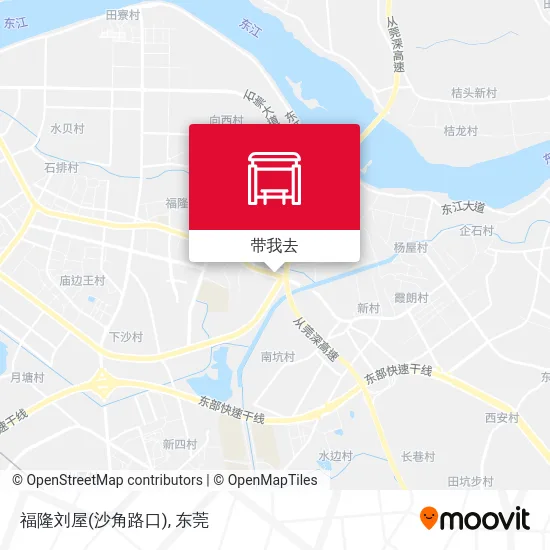 福隆刘屋(沙角路口)地图