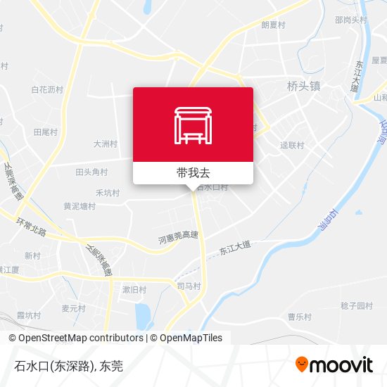 石水口(东深路)地图