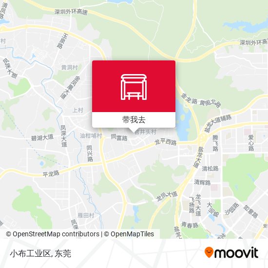 小布工业区地图