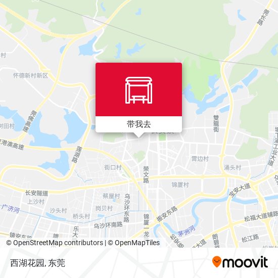 西湖花园地图