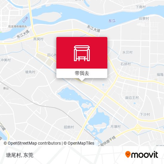 塘尾村地图