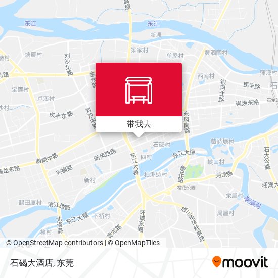 石碣大酒店地图