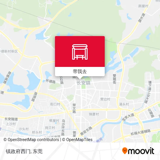 镇政府西门地图
