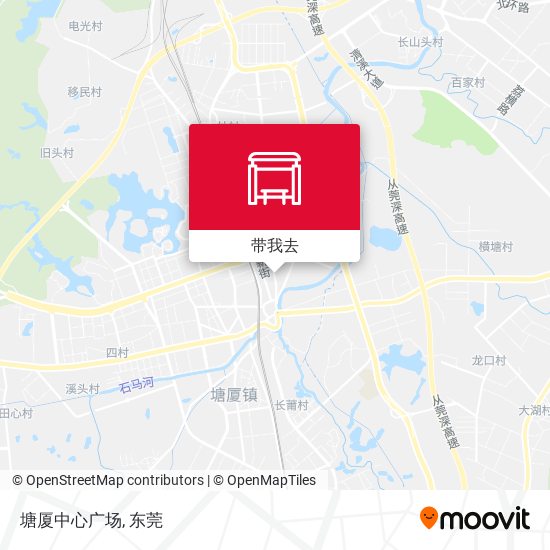 塘厦中心广场地图
