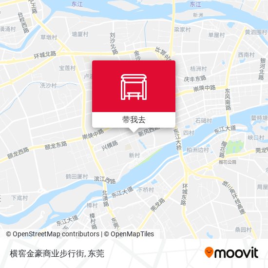 横窖金豪商业步行街地图