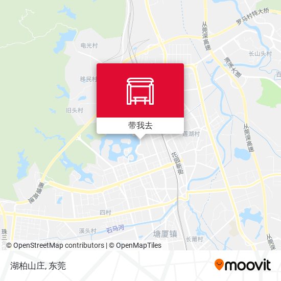 湖柏山庄地图