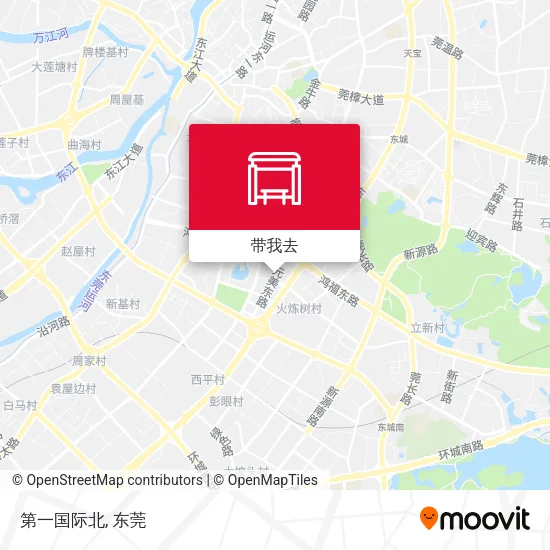 第一国际北地图