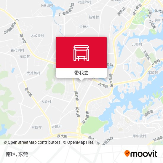 南区地图