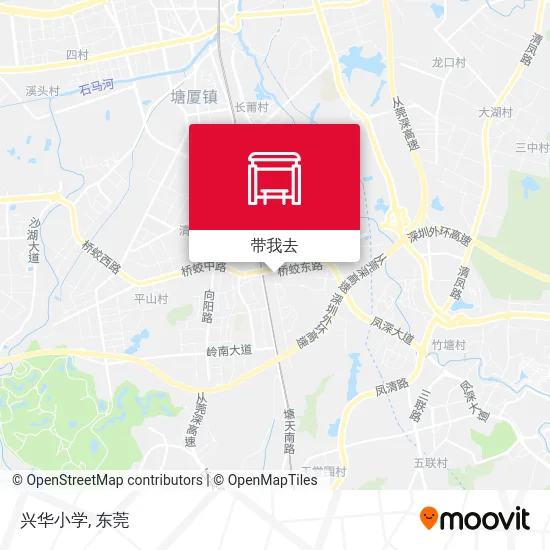 兴华小学地图