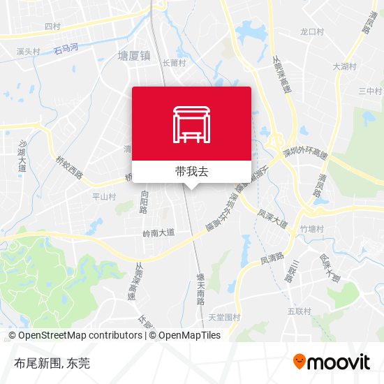 布尾新围地图