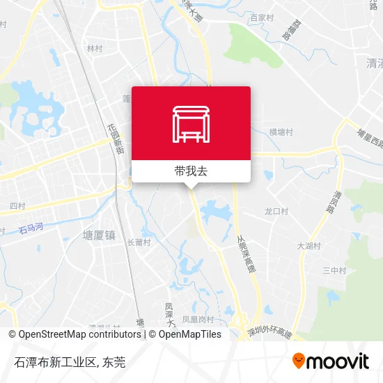 石潭布新工业区地图