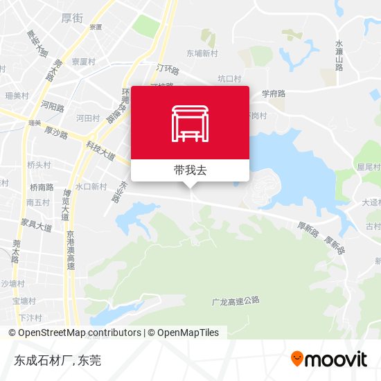 东成石材厂地图