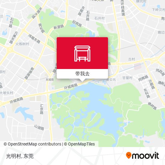 光明村地图