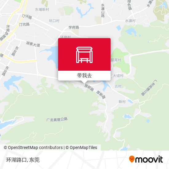 环湖路口地图
