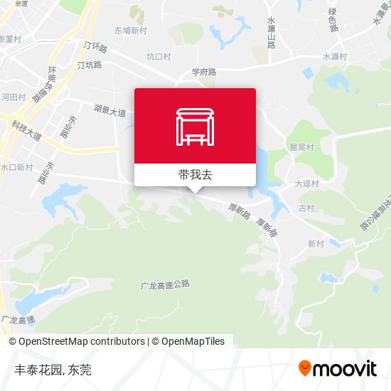 丰泰花园地图