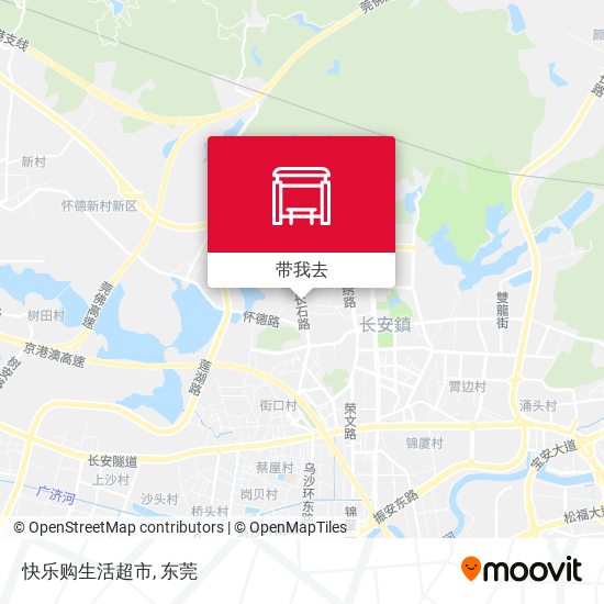 快乐购生活超市地图