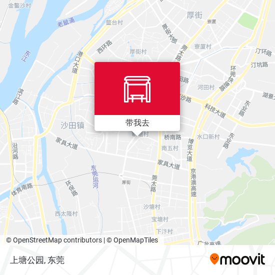 上塘公园地图