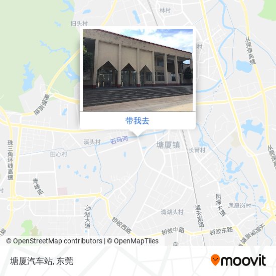 塘厦汽车站地图