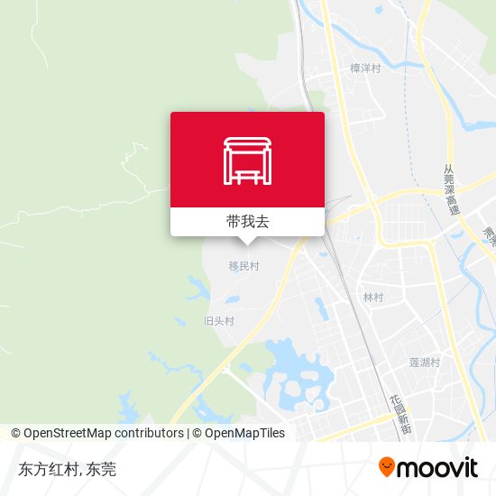 东方红村地图