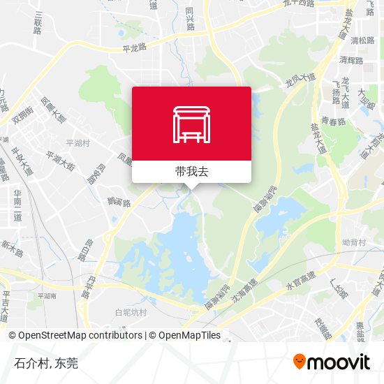 石介村地图