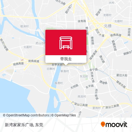 新湾家家乐广场地图