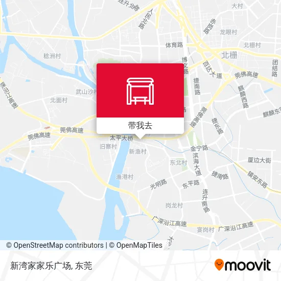 新湾家家乐广场地图