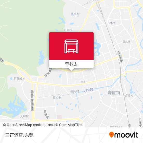 三正酒店地图