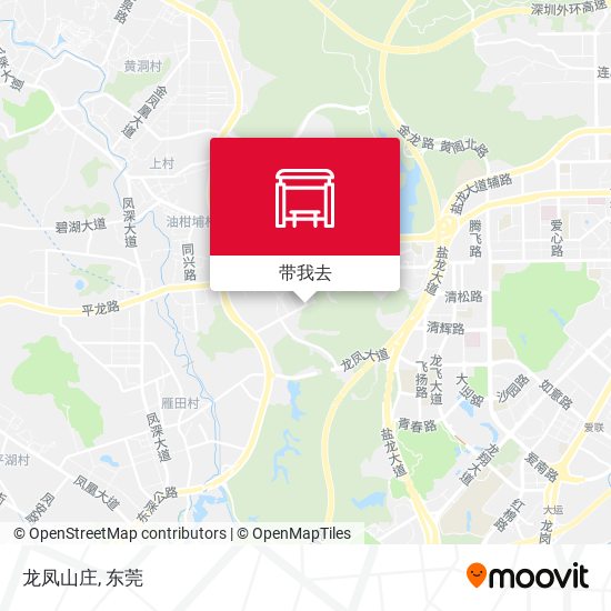 龙凤山庄地图