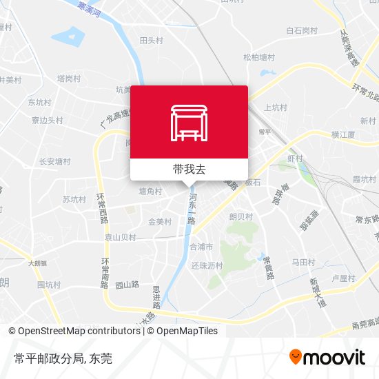 常平邮政分局地图