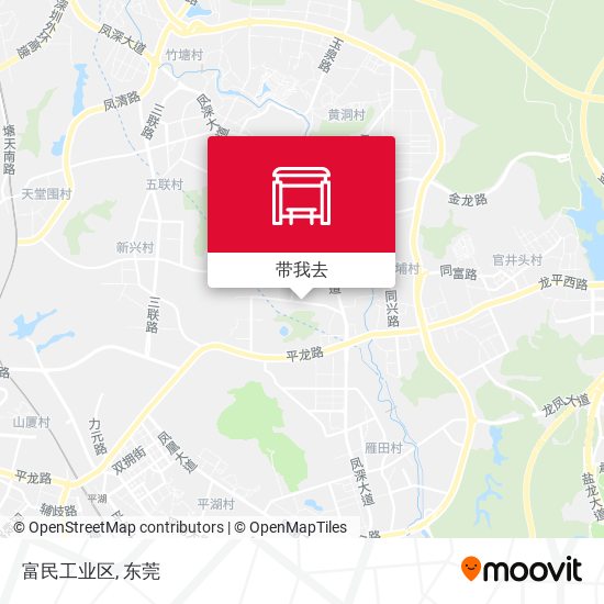 富民工业区地图