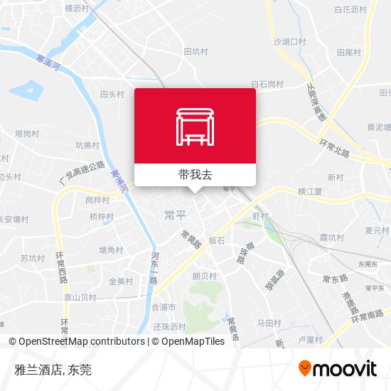 雅兰酒店地图