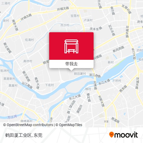 鹤田厦工业区地图