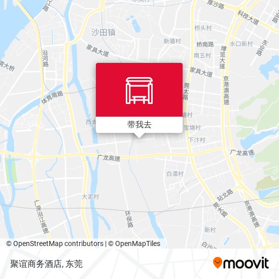 聚谊商务酒店地图