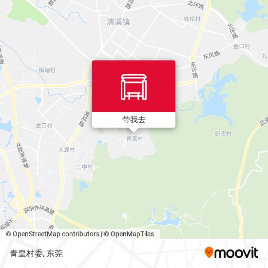 青皇村委地图