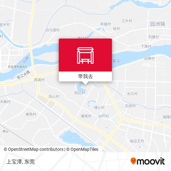 上宝潭地图