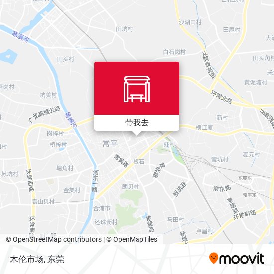 木伦市场地图