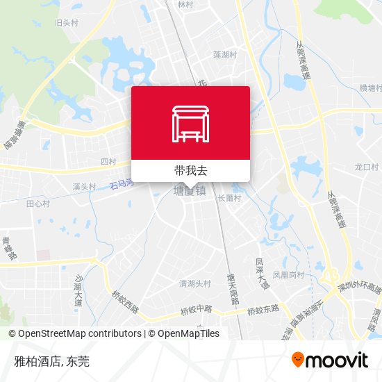 雅柏酒店地图