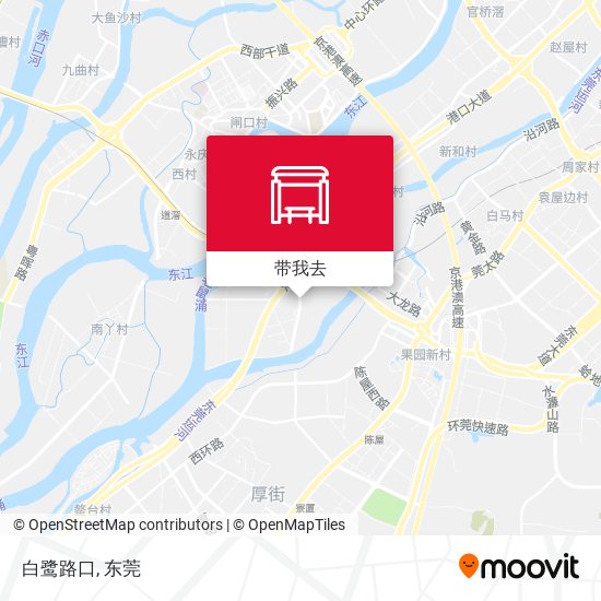 白鹭路口地图