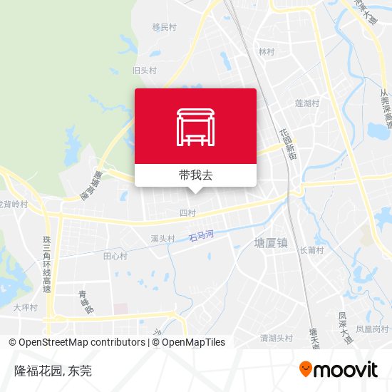 隆福花园地图