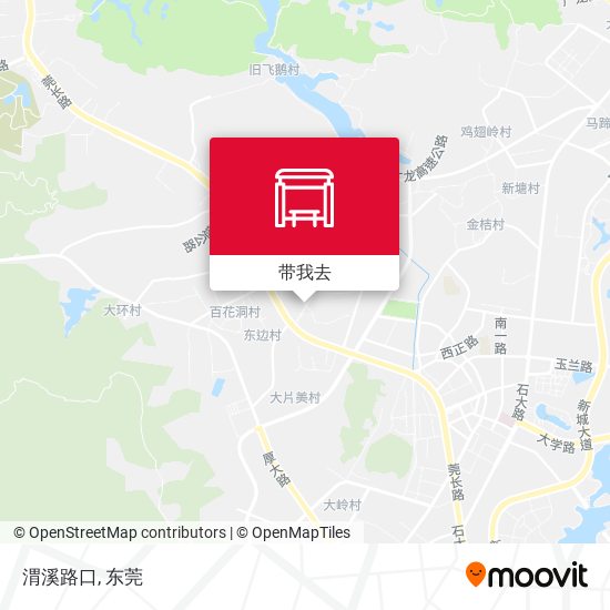 渭溪路口地图
